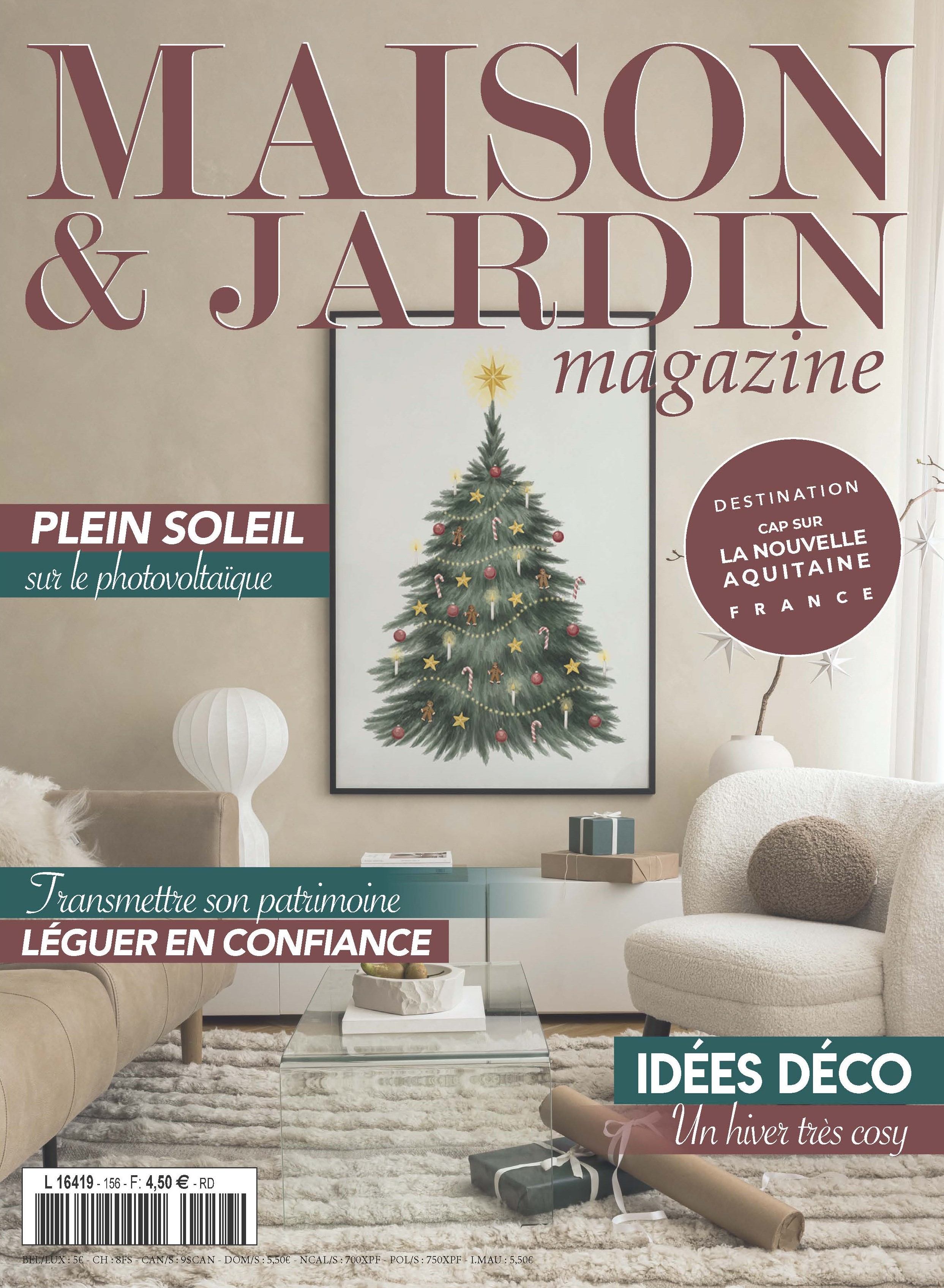 Couverture Maison & Jardin magazine